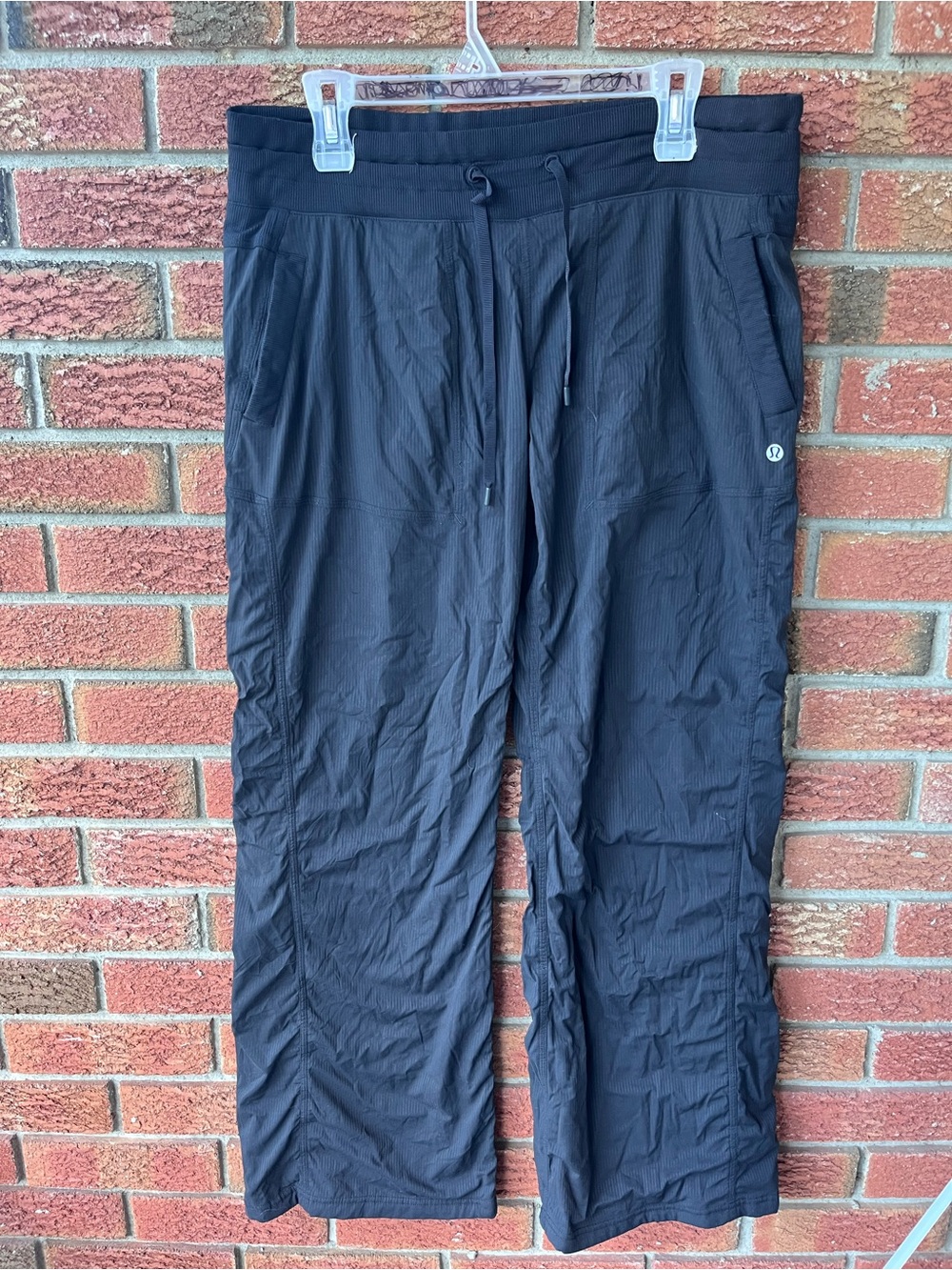 lululemon women’s dance studio pants sz 10 reg black